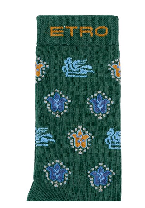 Calzini con stampa ETRO KIDS | GZ0H0 Z0553766MC